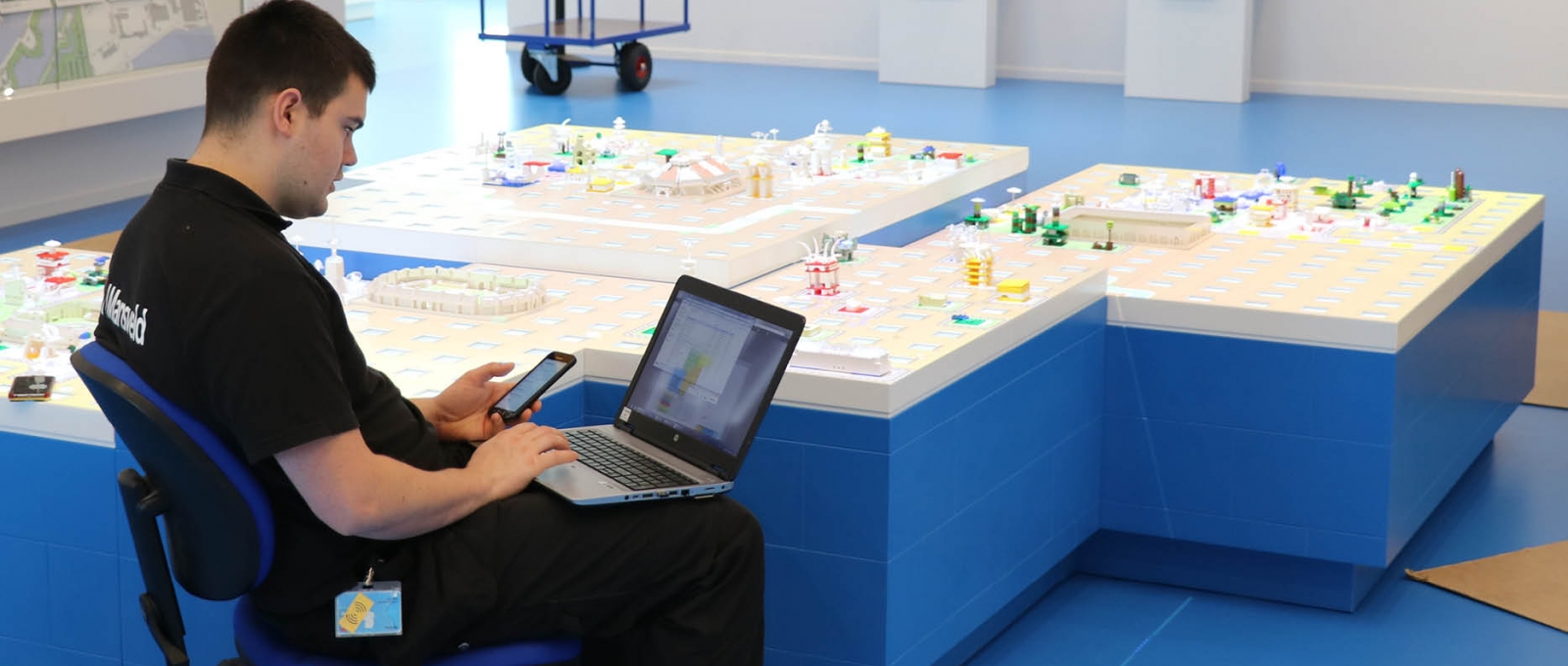 LEGO House werk in uitvoering